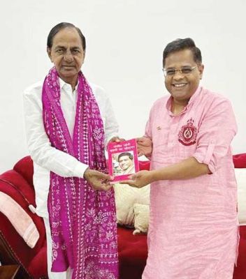 अमित जोगी ने तेलंगाना के मुख्यमंत्री राव से की मुलाकात