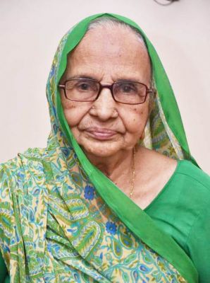  बिदामबाई पारख का निधन