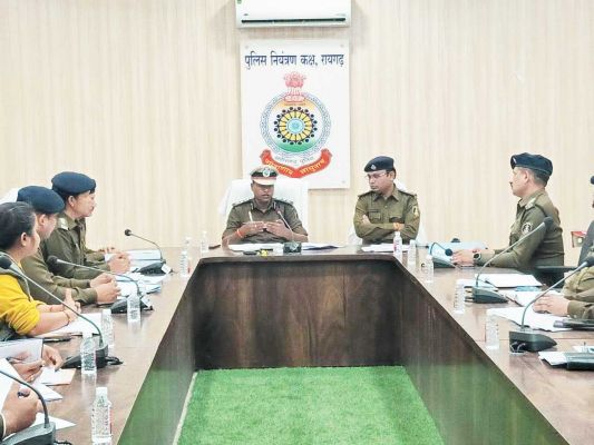 विजुअल पुलिसिंग के साथ अपराधों पर नियंत्रण व असामाजिक तत्वों पर करें कार्रवाई-एसपी