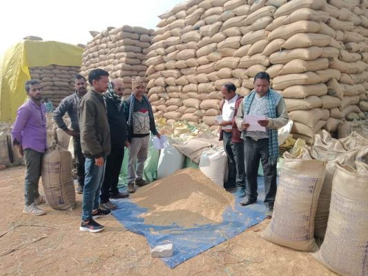 इस बार 4077 से अधिक किसानों ने समर्थन मूल्य पर बेचा धान