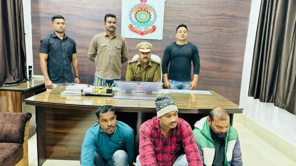 नशीली इंजेक्शन बेचने घूमते 3 गिरफ्तार