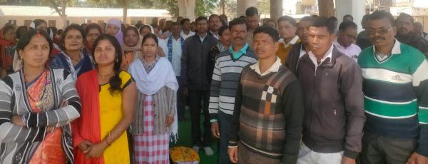 शिक्षक फेडरेशन का बेमुद्दत आंदोलन जारी