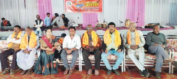 कर्णेश्वर मंदिर ट्रस्ट ने किया अरूण का सम्मान