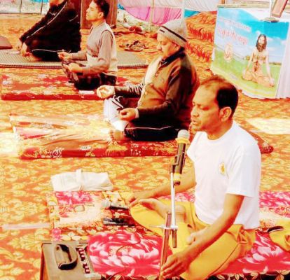 योग में सभी लोगों का कल्याण-योगाचार्य 