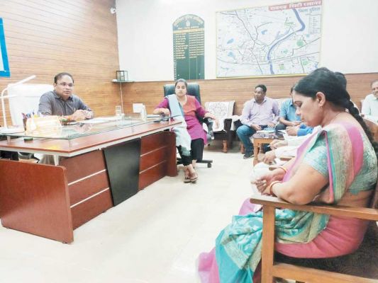 एएसपी ने ली एसपी आफिस स्टाफ की मीटिंग