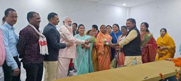 नवनियुक्त अध्यक्ष गांगी-सीमा  ने ग्रहण किया पदभार 