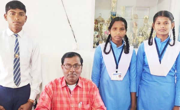 परखंदा के तीन छात्रों का चयन नेशनल सब जूनियर खेल में
