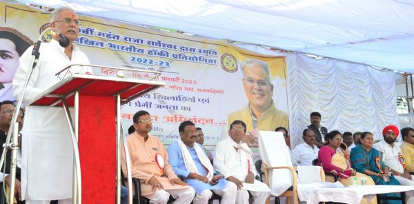 खेल प्रतिभाओं को तराशने शासन द्वारा किया जा रहा लगातार प्रयास- मुख्यमंत्री फ्लड लाईट और पेवेलियन बनाने 2 करोड़ की घोषणा