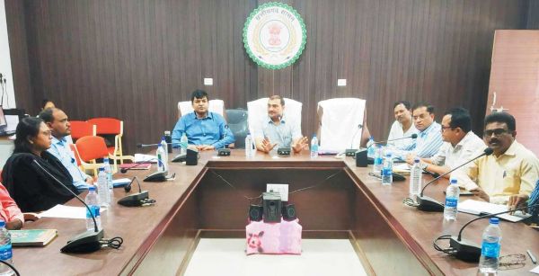 जिला कार्यालय में पेंशन योजना की समझ, प्रक्रिया और विकल्प चयन पर कार्यशाला