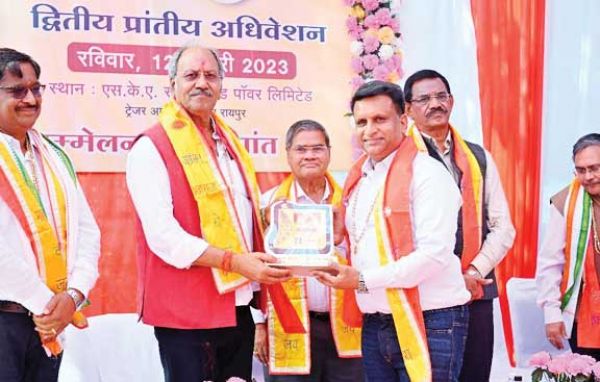 अंतरराष्ट्रीय अग्रवाल सम्मेलन में सम्मानित हुआ अग्रसेन सांझा चूल्हा