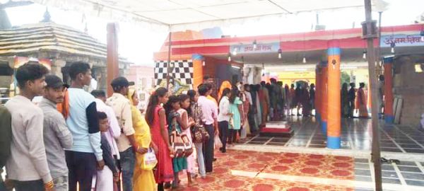 महाशिवरात्रि पर कर्णेश्वरधाम में लगा भक्तों का तांता