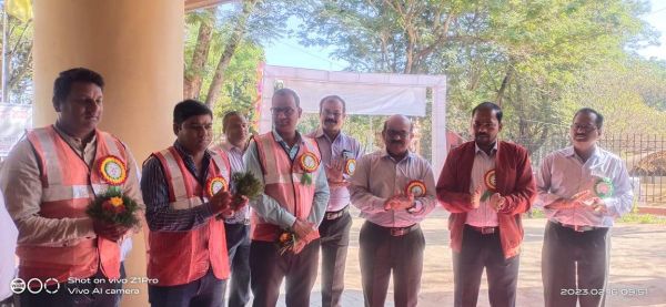 एनएमडीसी बचेली में वार्षिक खान सुरक्षा पखवाड़ा समारोह