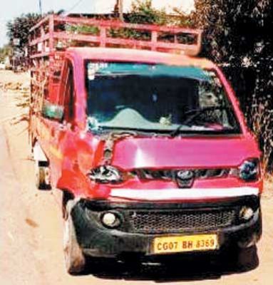 पिकअप और बाइक में  भिड़ंत, एक की मौत