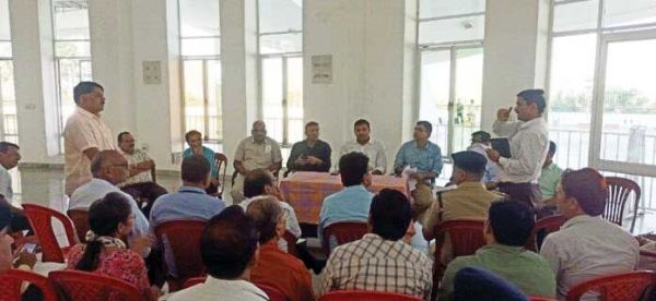 कलेक्टर-एसपी ने गिरौदपुरी का दौरा कर तैयारी का लिया जायजा