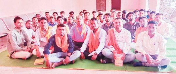 हिन्दू स्वाभिमान जागरण संत पदयात्रा को ले बैठक