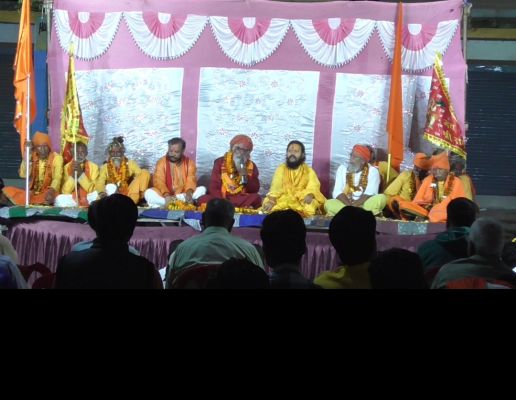 गंडई में पदयात्रा का भव्य स्वागत