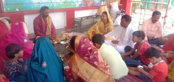 नर्मदेश्वर शिव मंदिर का 23वां स्थापना दिवस  