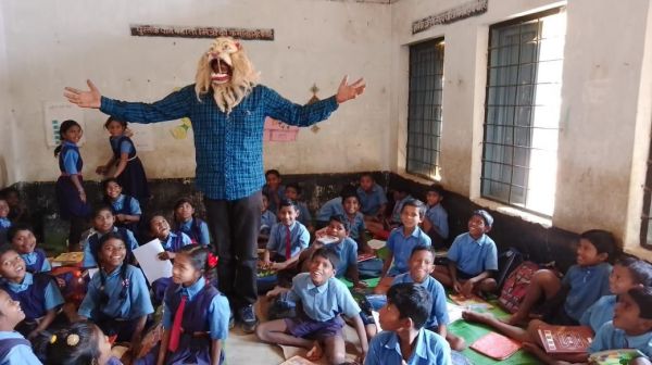 वन्य प्राणी को बचाने बच्चों को किया प्रेरित