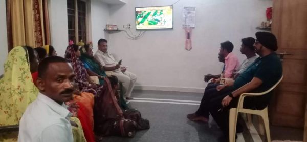 भाजपाईयों ने सुनी मोदी की मन की बात