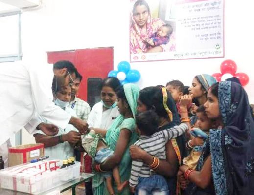 शिशु संरक्षण माह का शुभारंभ