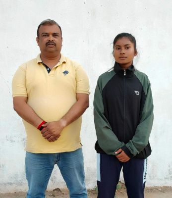 खुशबु का 40वीं राष्ट्रीय नेटबॉल प्रतियोगिता  के लिए हुआ चयन