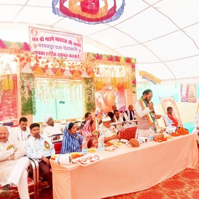 संत गाडगे महाराज के दिखाए मार्ग पर चलकर ही जीवन के उद्देश्य की प्राप्ति संभव - गिरवर