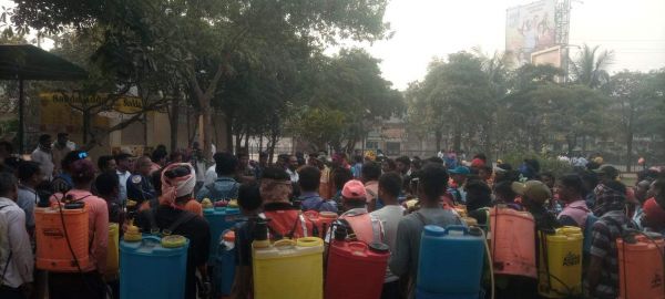 पेस्ट कंट्रोल विशेषज्ञ ने 150 सफाई कर्मचारियों को सिखाया मच्छर मार अभियान