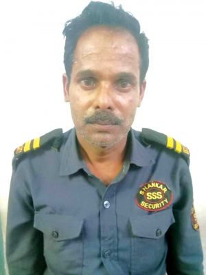 मनगढ़ंत कहानी बनाकर लूट की झुठी रिपोर्ट दर्ज कराने वाला गार्ड गिरफ्तार