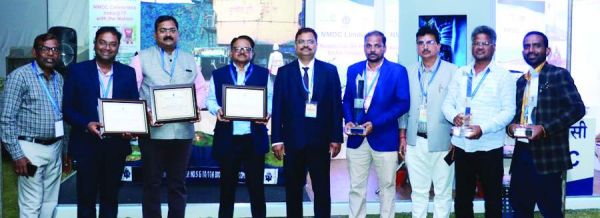 एनएमडीसी किरंदुल खदान 14, 14 एनएमजेड  व बचेली डिपॉजिट 5 को फाइव स्टार रेटिंग