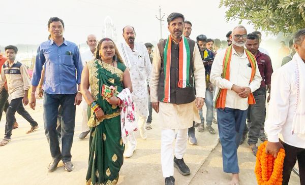 पांच दिवसीय संत समागम समारोह  में शामिल हुए जिपं अध्यक्ष