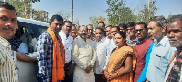 भाजपा प्रदेश संगठन प्रभारी का प्रथम उदयपुर आगमन पर भव्य स्वागत