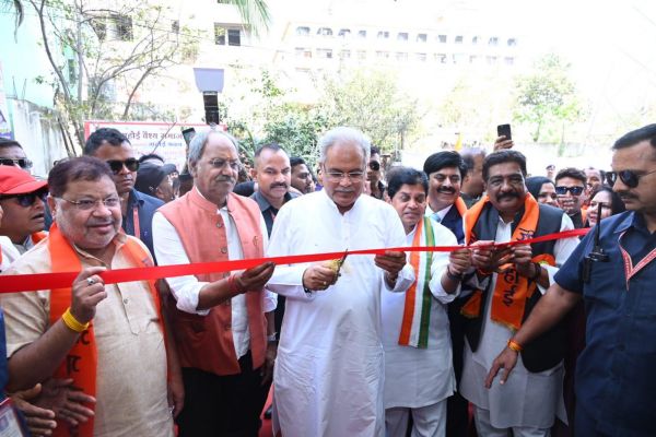 एम्स के बाजू गहोई भवन लोकार्पित, मरीजों को देंगे कमरें