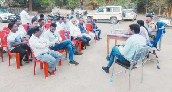 हुड़दंग करने पर होगी कार्रवाई-टीआई