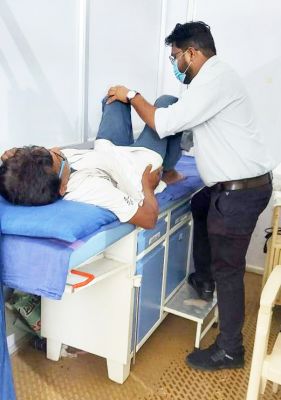 मरीजों के लिए लाभदायक सिद्ध हो रही है जिला अस्पताल का फिजियोथेरेपी यूनिट