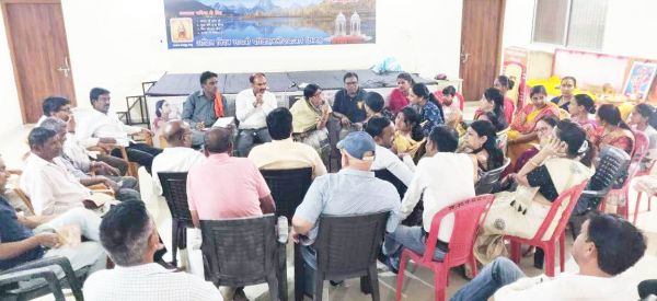 संतों के नगर आगमन पर बलौदाबाजार में उत्साह