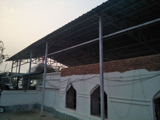 दंतेश्वरी मंदिर की छत की मरम्मत