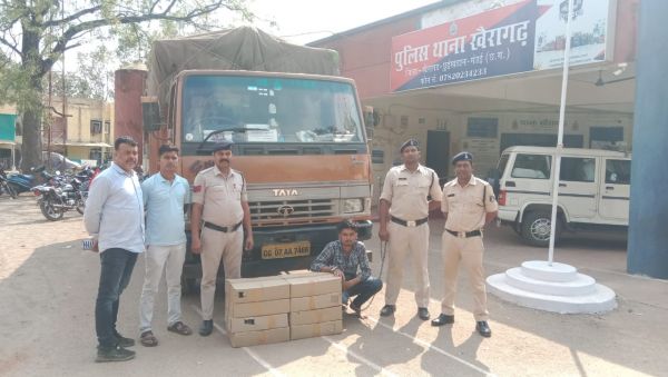 शराब परिवहन के लिए दुष्प्रेरित करने वाला सुपरवाईजर गया जेल