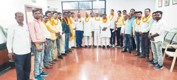 प्रगतिशील छत्तीसगढ़ सतनामी समाज के जिलाध्यक्ष बने देवेंद्र