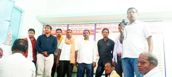 वार्षिक अधिवेशन में पिंजरा समाज की प्रतिभा सम्मानित