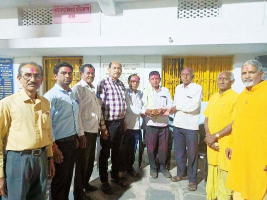 भामाशाह साहू सद्भाव समिति ने मनाया होली मिलन समारोह