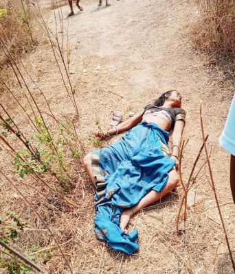 तालाब किनारे महिला  की लाश मिली