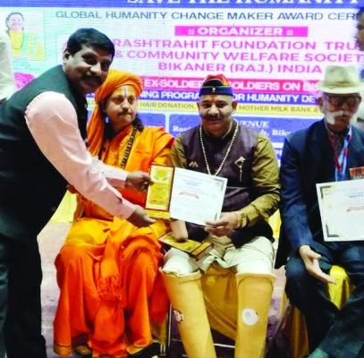 बचेली के फिरोज को अंतरराष्ट्रीय मानवता सम्मान