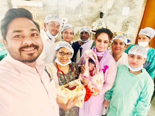 सामुदायिक स्वास्थ्य केंद्र में गूंजी शिशुओं की किलकारियां