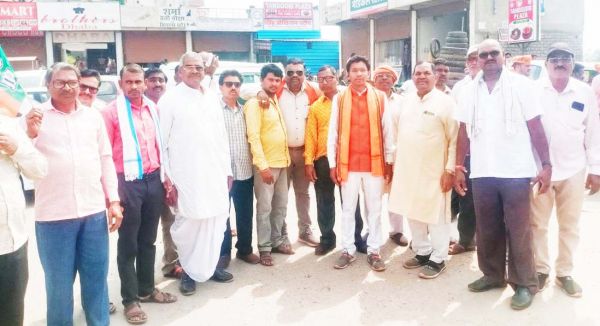 विधानसभा घेराव में खोरपा मंडल के भाजपा कार्यकर्ता हुए शामिल