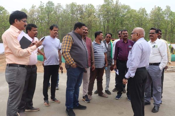 सीएम आज केशकाल में, विस उपाध्यक्ष ने कार्यक्रम स्थल का लिया जायजा