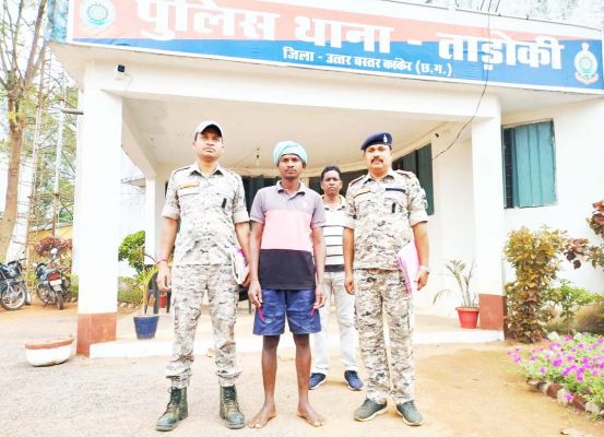 बकरी चराने की बात को लेकर पत्नी की हत्या, गिरफ्तार  