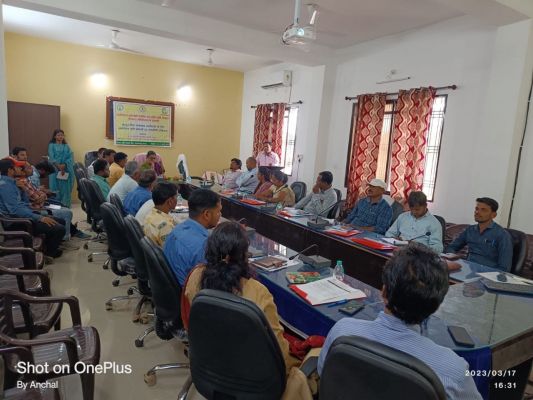 चिराग परियोजना अंतर्गत समन्वित कृषि प्रणाली पर तीन दिनी प्रशिक्षण