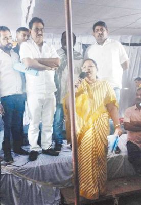 मंत्री अनिला के आश्वासन के बाद राजहरा व्यापारी संघ का आंदोलन समाप्त