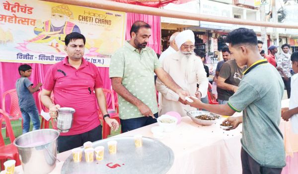 सिन्धी समाज ने धूमधाम  से मनाया चेेटीचण्ड्र पर्व