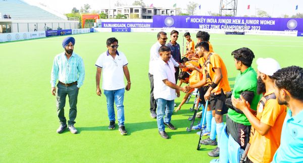 मध्यप्रदेश व राजस्थान 3-3 गोल की बराबरी पर रहे